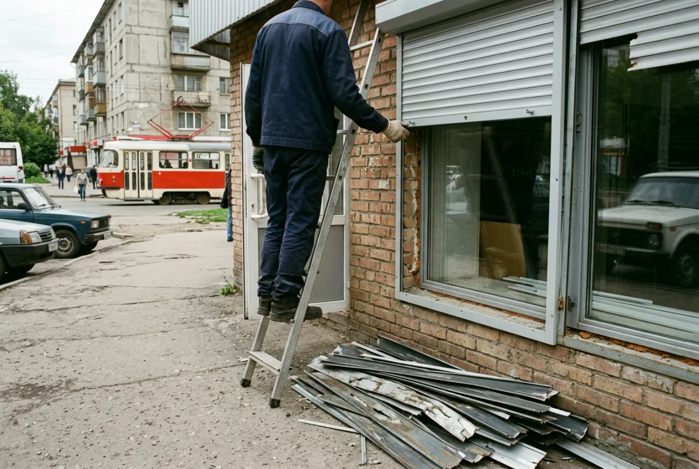 Замена рольставней в Рязани